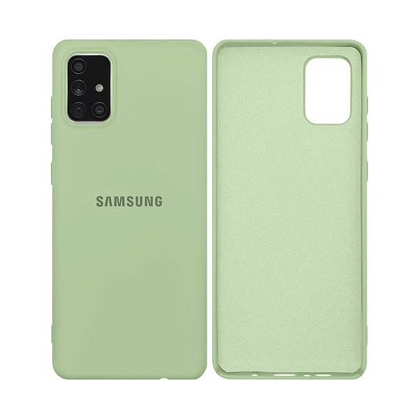 Capa Samsung Galaxy A71 Silicone Aveludada+Frete Grátis - girafashop