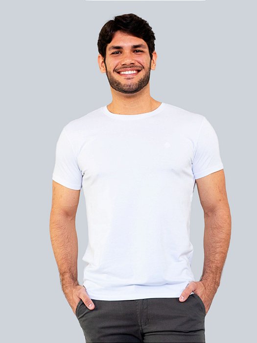 Camiseta Pima Cotton Gideon - Branca
