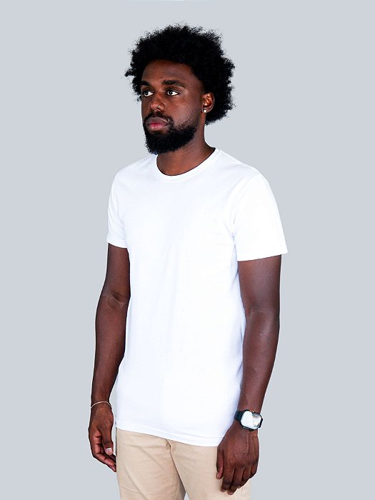 Camiseta Pima Trybasics - Branca
