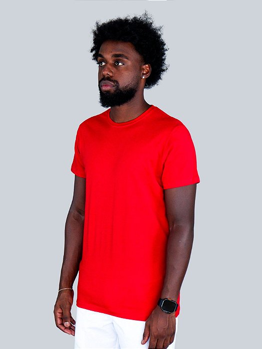 Camiseta Pima Trybasics - Vermelha