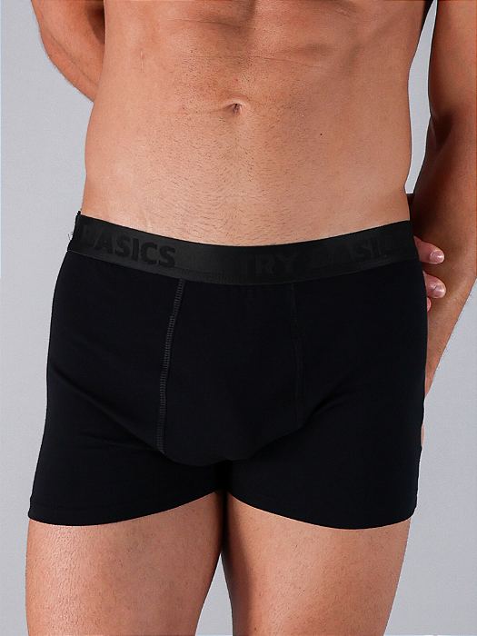 Cueca Boxer Premium Trybasics - Preta