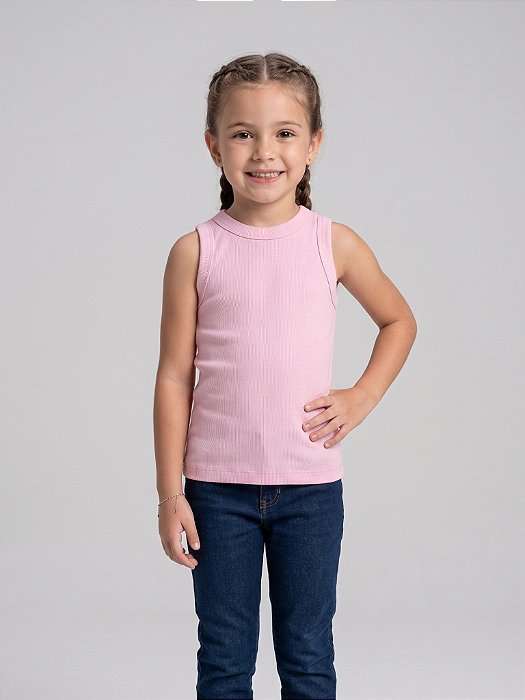 Regata Básica Infantil Trybasics I Rosa