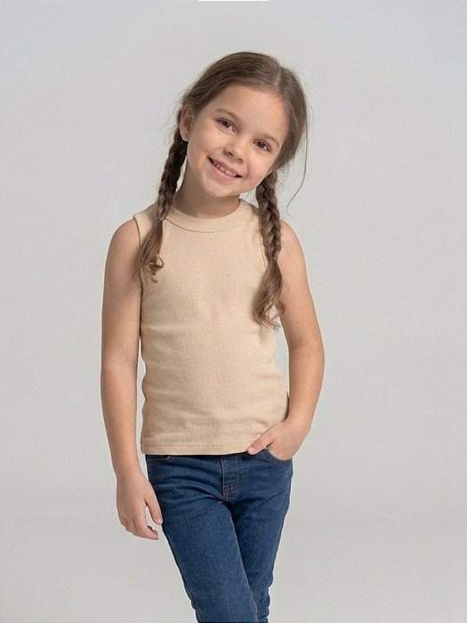 Regata Básica Infantil Trybasics I Creme