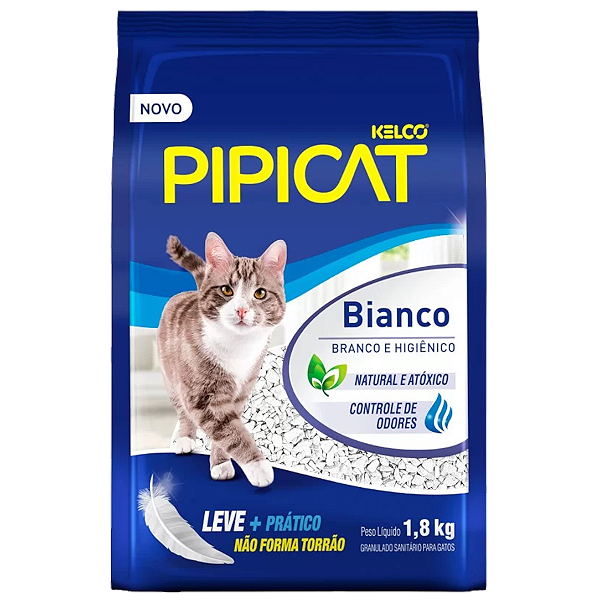Areia Higiênica Pipicat Bianco