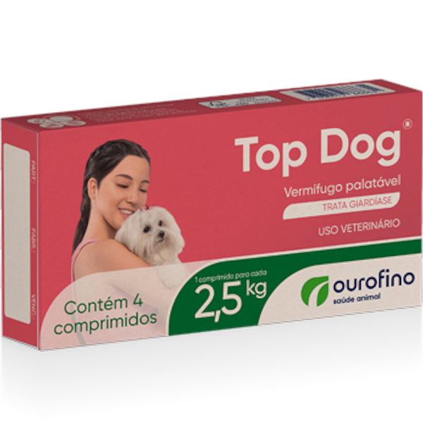 Antiparasitário Top dog 2,5 Ourofino