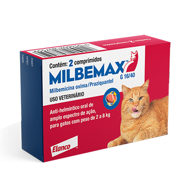 Milbemax gatos 2 a 8 kg