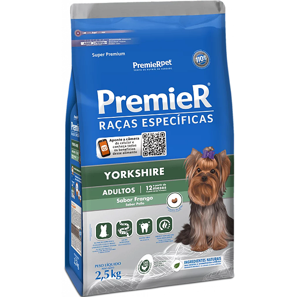 Premier raças especificas adulto  Yorkshire