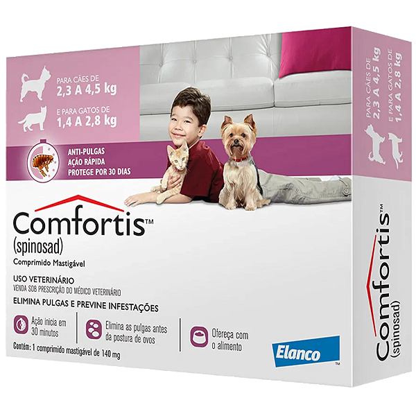 ANTIPULGAS COMFORTIS 140MG
