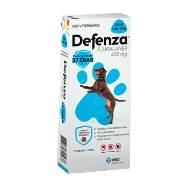 Defenza Antipulgas e Carrapatos  20 - 40kg