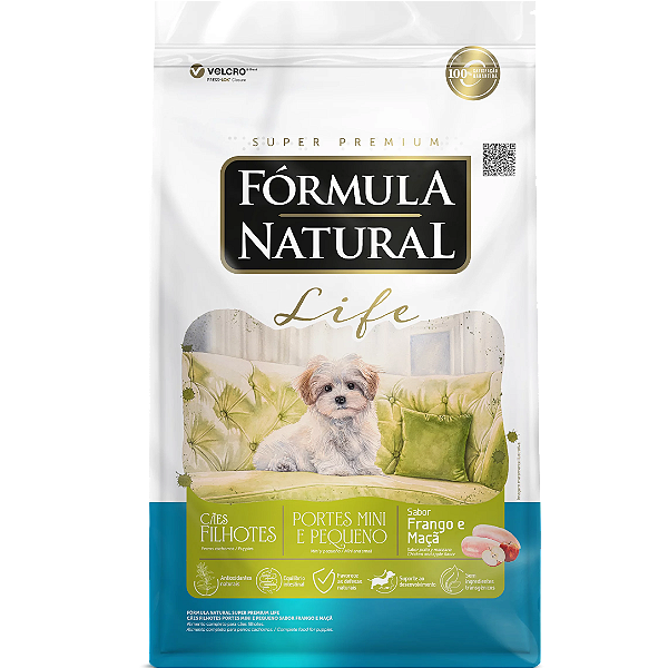 Fórmula Natural Life Filhote Mini e Pequeno