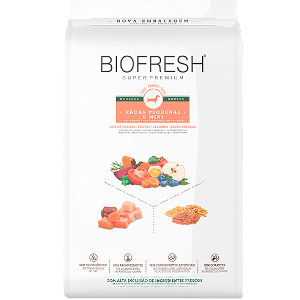 Ração Biofresh Adulto Raças Mini e Pequena