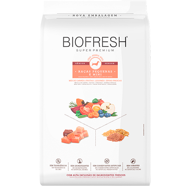 Ração Biofresh Senior Raças Mini e Pequenas
