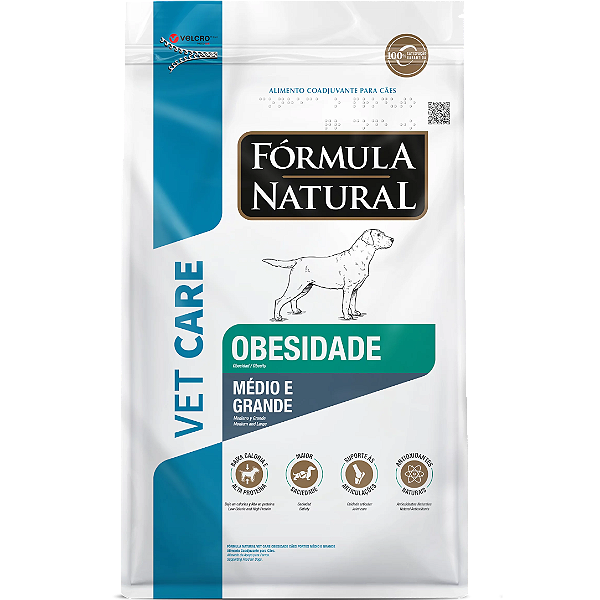 Fórmula Natual Vet Care Obesidade Méd./Gran.