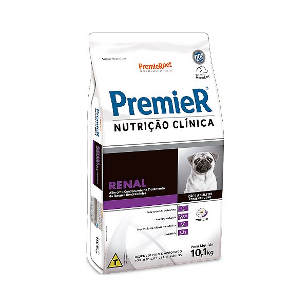 Ração Premier Nutrição Clinica Renal Cães Porte Pequeno