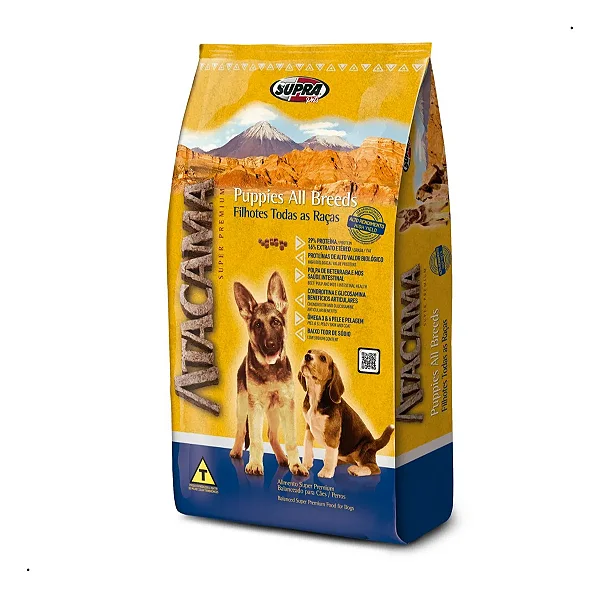Atacama Puppies All Breeds 14kg Ração para Filhotes