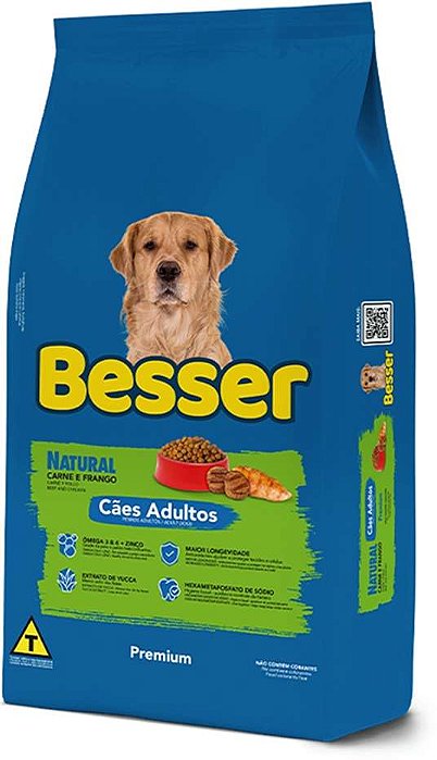 Ração Besser Natural para Cães Adultos