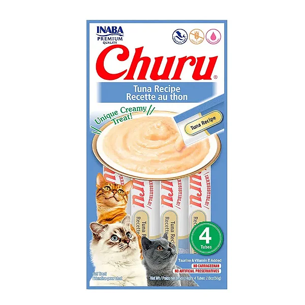 Churu Atum Petisco Cremoso para Gatos
