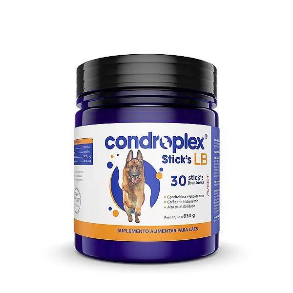 Condroplex Sticks LB 30 Bastões Suplemento Cães