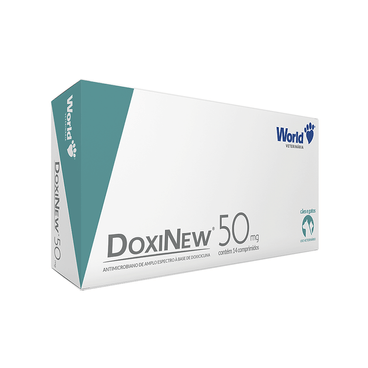 DoxiNew 50mg - Caixa com 14 Comprimidos