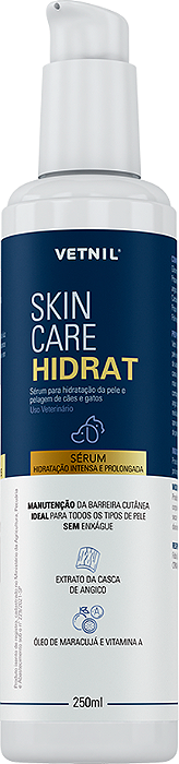 Sérum Vetnil Skin Care Hidrat para Cães e Gatos 250 ml