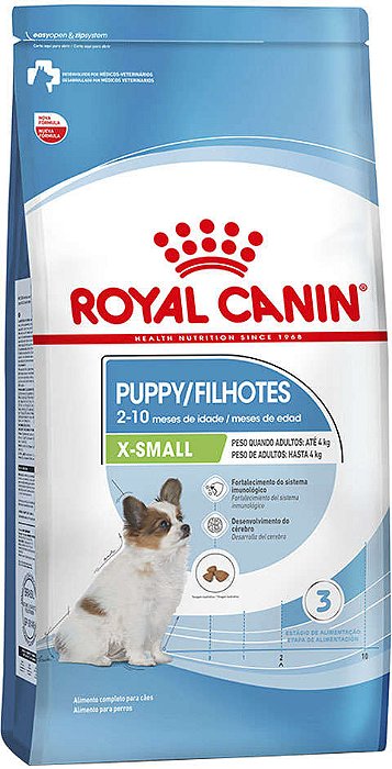 Ração Royal Canin X-Small Junior para Cães Filhotes
