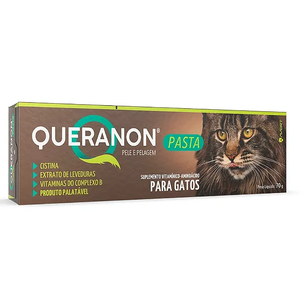 Queranon Pasta Suplemento Vitamínico para Gatos 70g