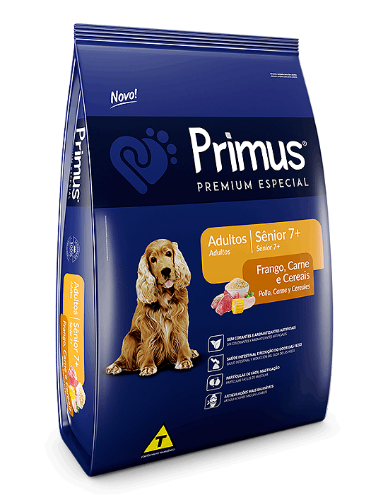 Ração Primus Senior para Cães 15 kg