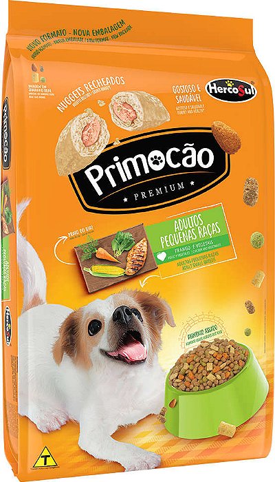 Ração Primocão Premium para Pequenas Raças 10kg