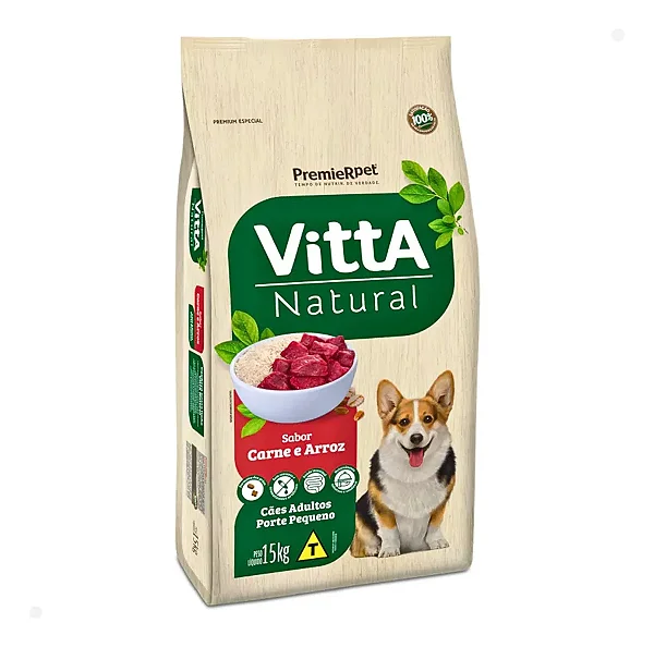 Ração Premier Vitta Natural Cães Pequenos 15kg