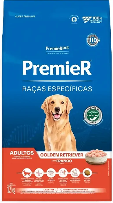 Premier Golden Retriever Adulto 12kg