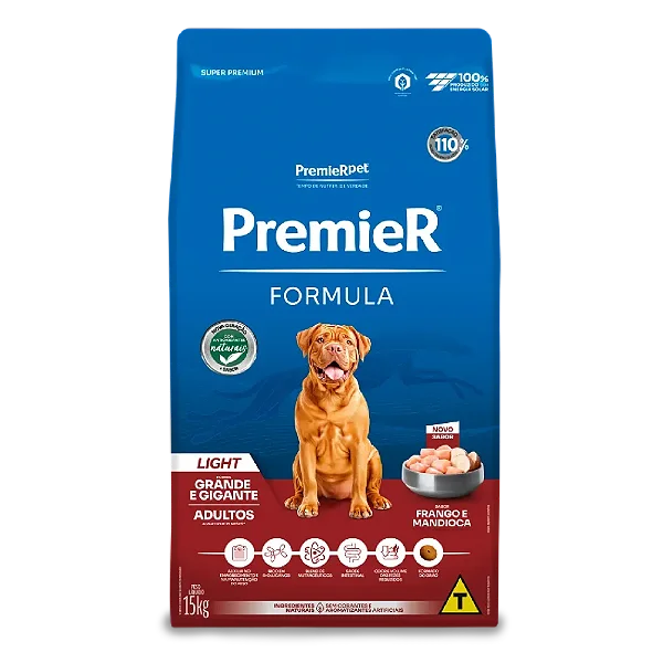 Ração Premier Formula Light para Cães Grandes