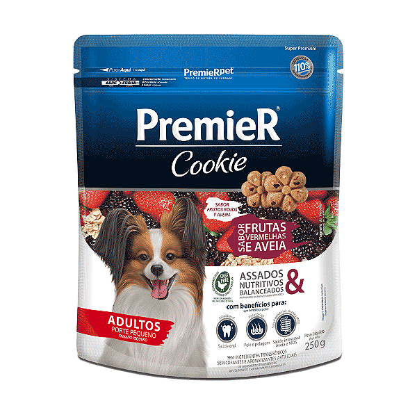 Cookie Premier Frutas Vermelhas e Aveia 250g