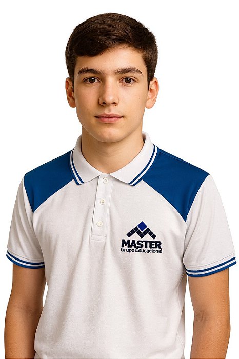 CAMISA POLO UNIFORME MASTER (1° SERIE A 3° SÉRIE - ENSINO MÉDIO)