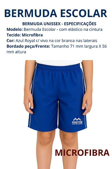 BERMUDA MICROFIBRA - UNISSEX