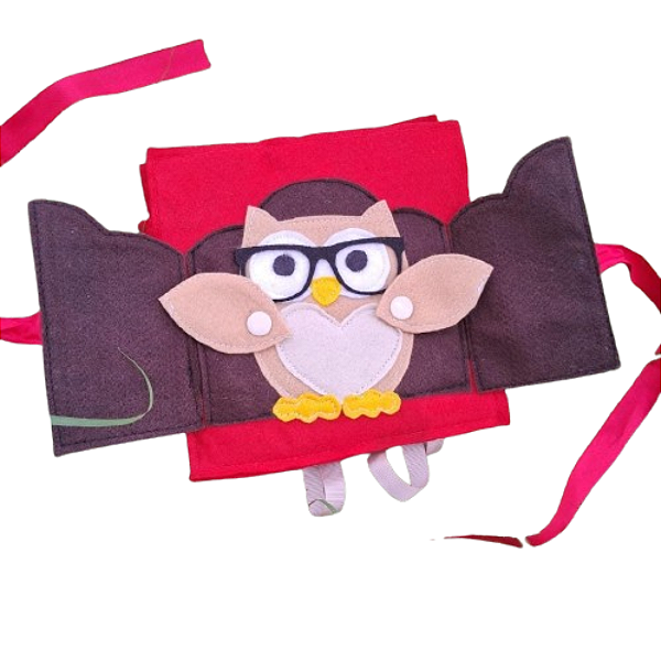 Quiet book Corujinha