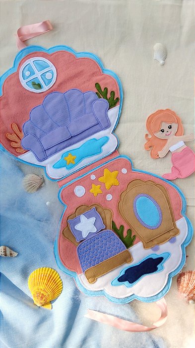 Quiet Book Toca da Sereia