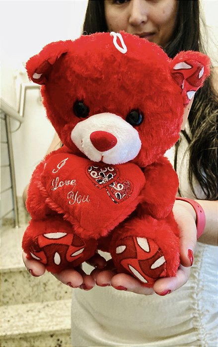 Urso Loly Vermelho
