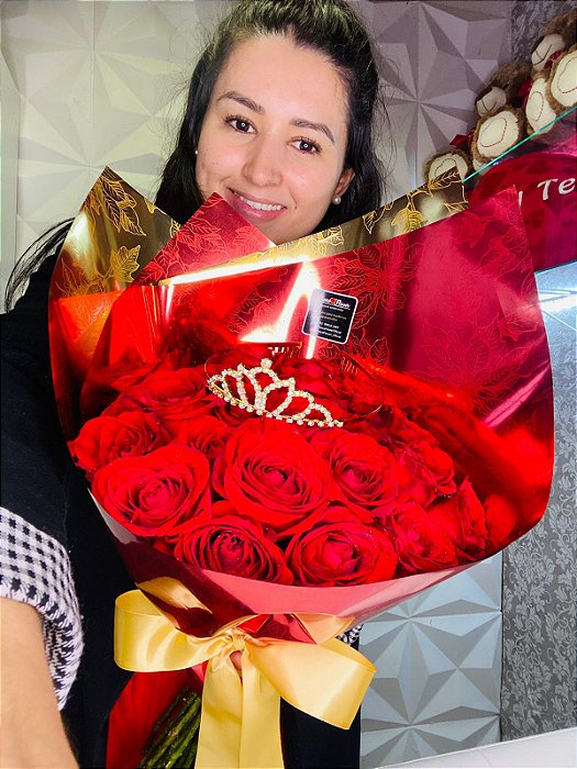 Buquê 20 Rosas Importadas