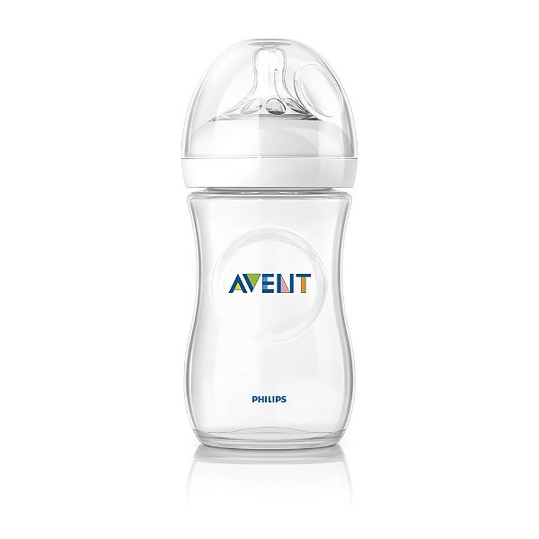 Mamadeira Pétala 260ml 1+ - Avent