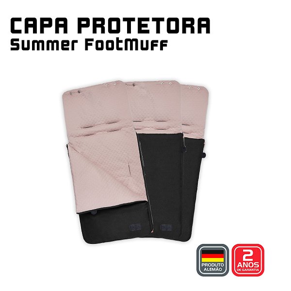 Capa protetora Summer FootMuff Rose Gold- ABC Design