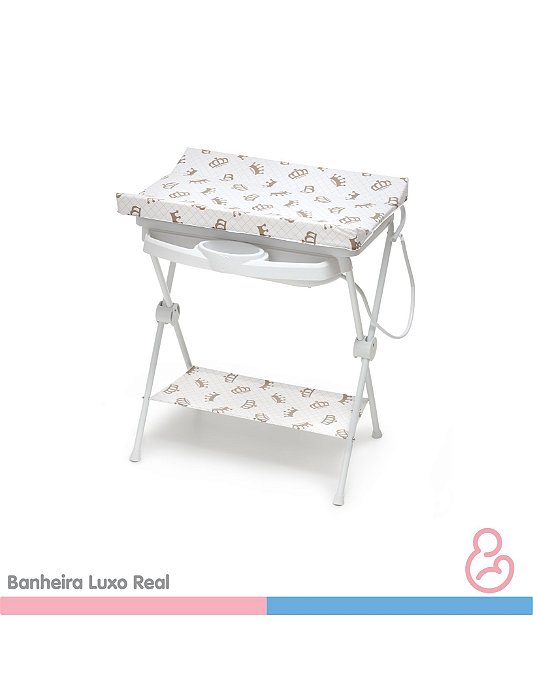 Banheira Bebê plástica luxo Real - Galzerano