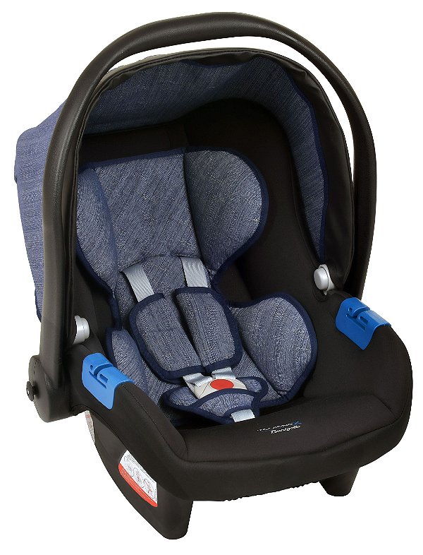 Bebê conforto Touring X Mesclado Azul - Burigotto