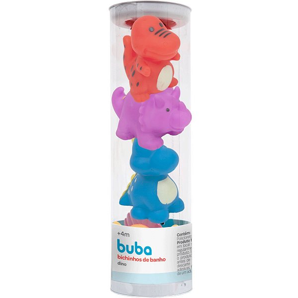 Bichinhos para banho Dino - Buba