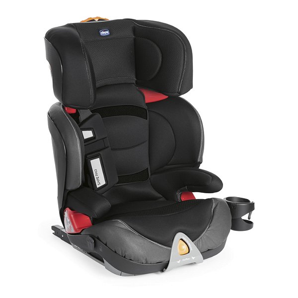 Cadeira de auto Oasys FixPlus EVO Jet Black - Chicco