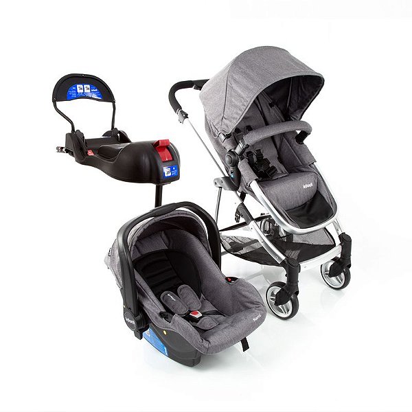 Carrinho Epic Lite TS Trio Grey Classic - Infanti