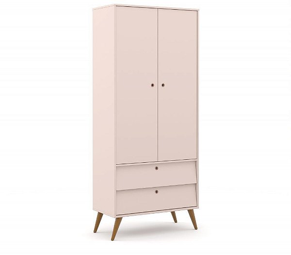 roupeiro gold 02 portas rose ecowood - matic