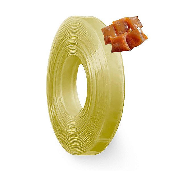 Bobina Tubular Mangueira PVC  - 25mm largura - P/  Fazer Sachês