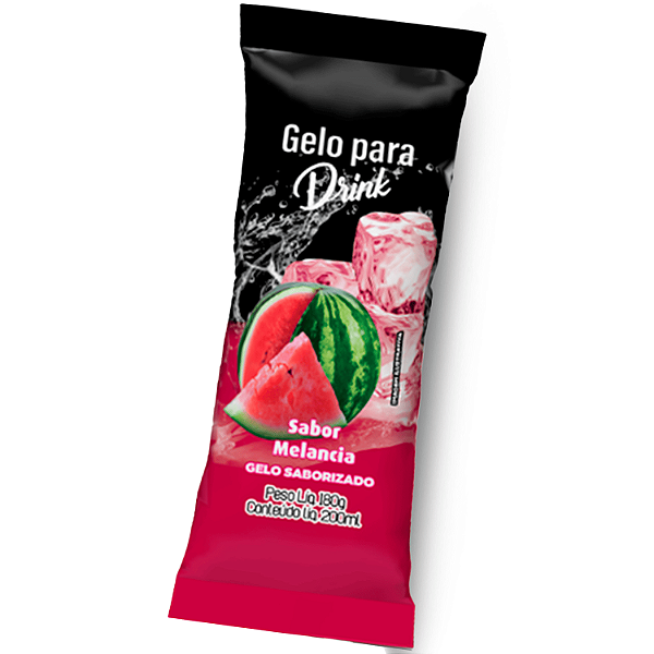 Saco BOPP Pérola - 8,5x21 - MELANCIA - 01 Pct (200 sacos)