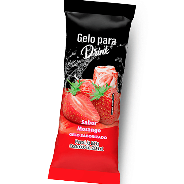 Saco BOPP Pérola - 8,5x21 - MORANGO - 01 Pct (200 sacos)