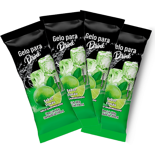 Saco BOPP Pérola - 8,5x21 - LIMÃO - 04 Pct (800 sacos)